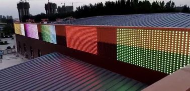 Le profil en aluminium de 1 mètre a mené la conception de projet extérieure d'éclairage de bâtiment de lampe de pixel