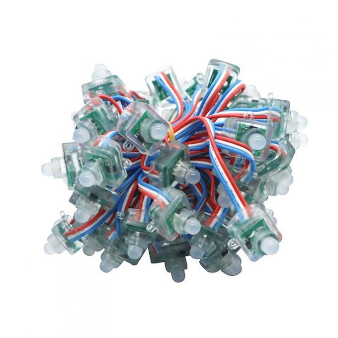 Le pixel de la place LED de lettre de la Manche ficellent la place 12mm de DC5V WS2811 a répandu 0