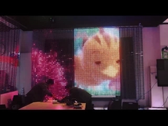 P50 a mené la façade extérieure de bâtiment de tamis à mailles d'affichage