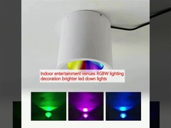 Lieux de divertissement intérieurs Éclairage RGBW Décoration lumineux à LED