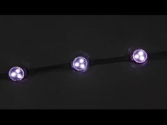 Éclairage ponctuel extérieur permanent de Noël et de vacances IP67 12v 30mm Led Smd3535 Rgb Led Pixel Point Lig