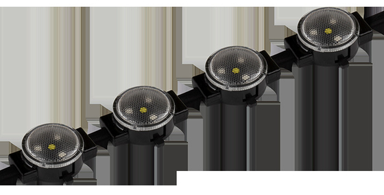IP67 point adapté aux besoins du client LED légère RGBW 1W 12V 30mm SMD3535 extérieurs