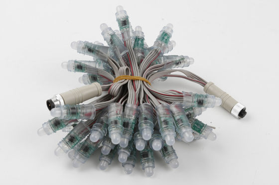 Christmas Lights Outdoor LED RGB Pixel 50pcs DC 5V WS2811 12mm LED DMX Pixel