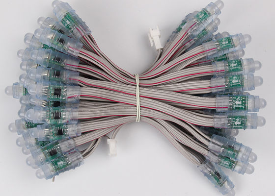 Dia 12mm 100lm / W 12mm Led Pixel String PVC Shell + PU Inside