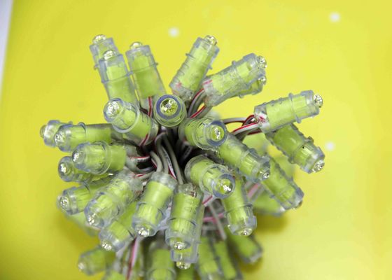 9mm Waterproof 0.1W LED Pixel Light , DC 5V Single Color Led String Light