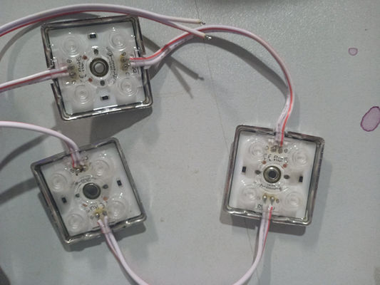 12v 4 Light Sign Lens 0.75W SMD 2835 LED Module Light For Back Injection