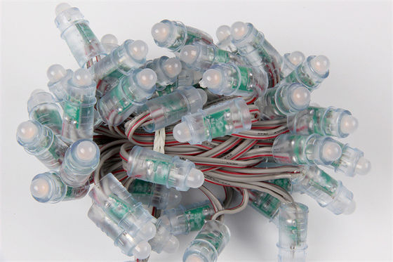 Miracle Bean RGB Outdoor Waterproof LED Pixel Light PVC DC5V DMX512 12mm IP67