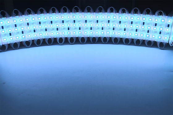 RGB Full Color 1.2w 12v Outdoors IP67 Waterproof 2835 3LED SMD Injection LED Module For Advertising