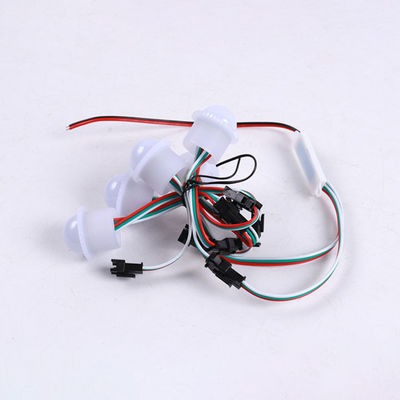 Factory hot sale programmable RGBW DMX512 amusement park permanent christmas pixel led point lights Led