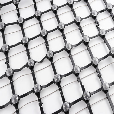 Full-color Custom Mesh LED Display Panel Screen For Advertisement Protection class IP67