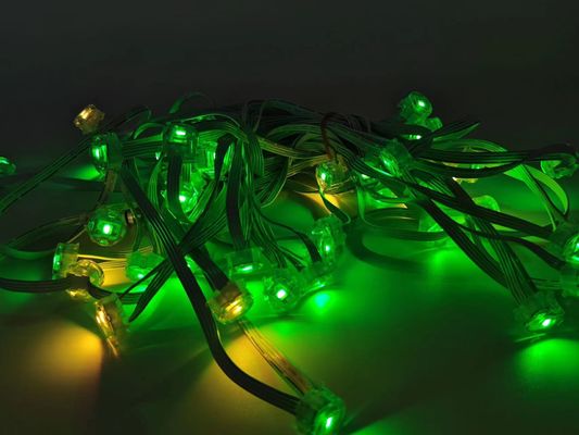 Shenzhen factory customizes permanent outdoor eave light IP67RGB chasing color LED pixel point light source