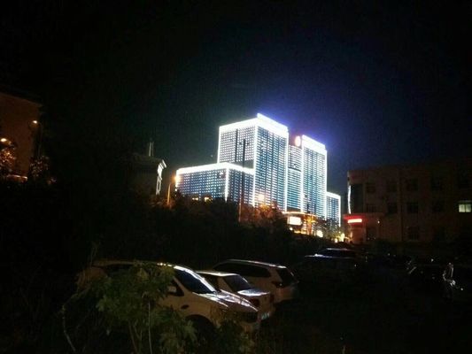 Outdoor permanent red green blue pixel light 40mm diameter point light source