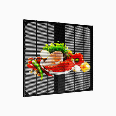 Led Transparent Screen LED Grille Screen Transparent Mesh LED Display Video Wall Indoor P3.9-7.8