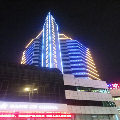 DMX512 IC Chip Waterproof Aluminum Profile Led Pixel Point Lights for Permanent Christmas Decoration at DC12V Working Voltage