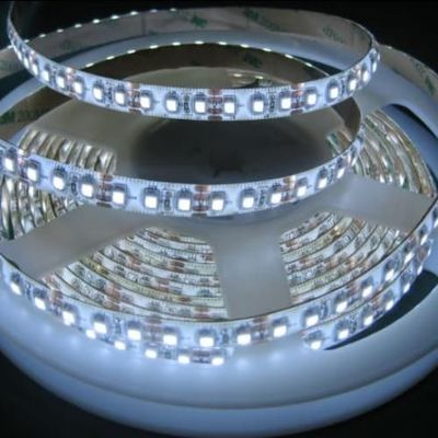 Flexible LED Strip Lights 220V 5050 Warm White 5 Meters Roll 60LEDs/Meter IP67 Outdoor & Indoor LED Rope Lights