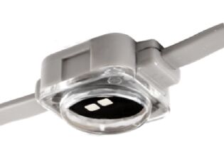 25mm Dc12v Small LED Point Light IP67 Waterproof For Landscape & Rave Party Disco Lighting