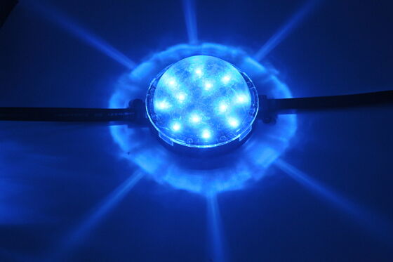 80mm RGBW DC24V Pixel Point Light DMX512 IP67 Waterproof 120° Beam Angle UV Resistant