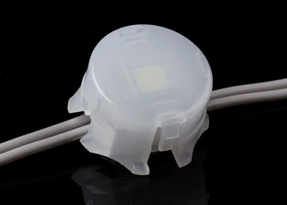 IP67 Waterproof RGB 20mm DC12V LED Point Light Flexible PC Material Lighting