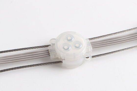 24V Low Voltage 30mm RGB LED Pixel Light IP67 Waterproof for Outdoor Playground Decoration