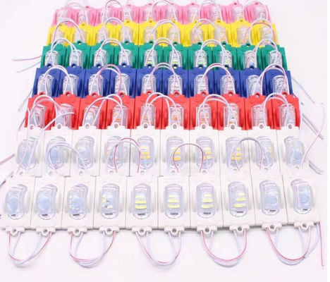 Module LED arrière décoratif étanche IP65 1.5Watt SMD 2835 3 lumières DC12V pour enseigne publicitaire et lettres