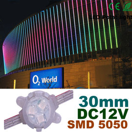 module de pixel de 30mm DC12V RVB LED polychrome pour la décoration de construction
