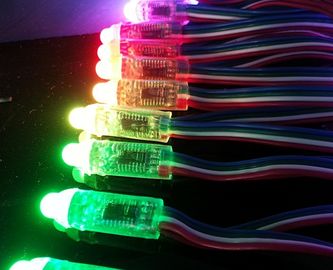 lumière polychrome de pixel de 12mm DC5V RVB LED extérieure avec le contrôle DMX512