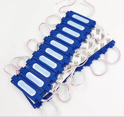 Module de l'ÉPI LED de lentille d'espace libre de PVC IP65 du module 2W d'injection de C.C 12V LED pour annoncer la boîte