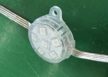 Les 5050 lumières polychromes de ficelle de globe de la lumière LED de pixel de LED adaptent aux besoins du client