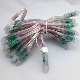 Les pixels polychromes imperméables de 5V RVB 12mm LED s'allument avec IC16716