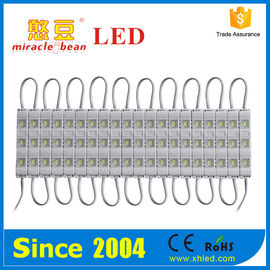 Module LED 6112-2835 puissance 1,2W LM150-165LM angle 160 IP65 avec le caisson lumineux affichant les différents caractères lumineux