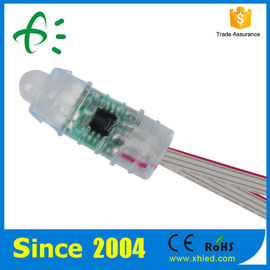CE numérique extérieur polychrome de diamètre des pixels 12mm de la balle DMX RVB LED, ROHS
