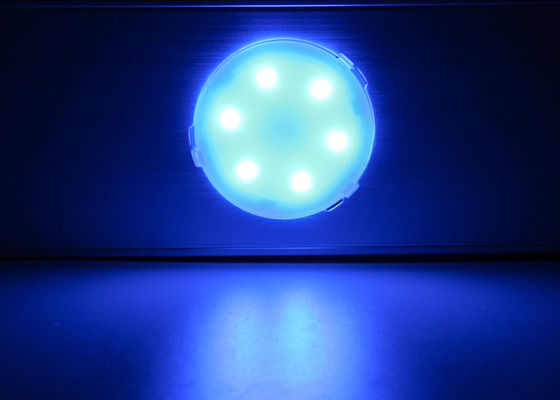 40mm 12V SMD3535 Epistar IP67 Lumière LED ponctuelle étanche avec angle de faisceau de 120° et matériau PC résistant aux UV