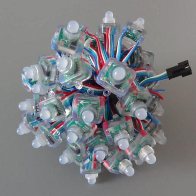 WS2811 protection de la lumière 5V 12V 6898 Chip Full Silicon Glue Waterproof de pixel de la place LED