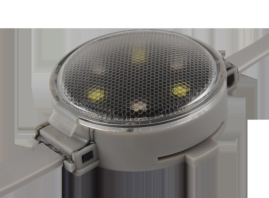 Point IP67 adapté aux besoins du client imperméable léger 1.5W 24V du haricot 40mm RVB LED de miracle