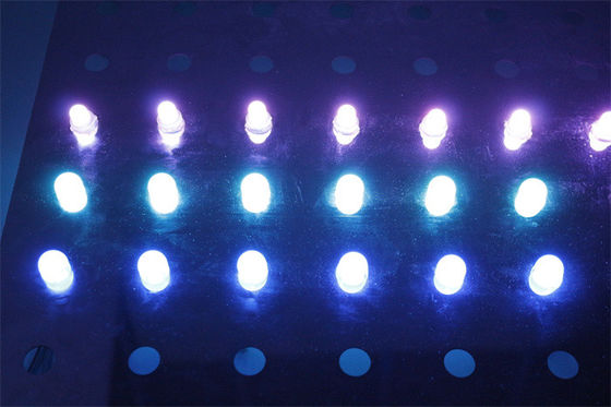 IP68 0.3W Waterproof 5V 12mm Square single color LED pixels LED point light source Christmas glow ball colored lights