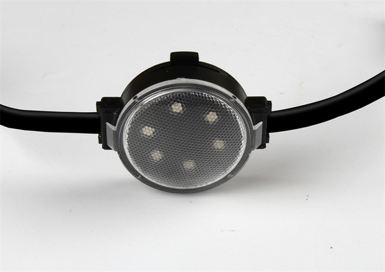 Lumière menée décorative imperméable extérieure IP67 de pixel de la lumière DC24V 1.5W 40mm RVB SMD3535 de point de LED