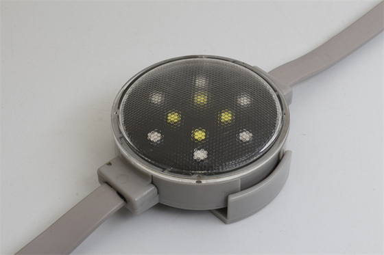 Point IP67 léger DC24V 2W de Bean Waterproof LED de miracle 6RGB + 4W SMD3535