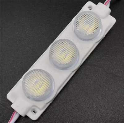 Le module de lumière du haricot LED de miracle imperméabilisent l'éclair de 75*20MM IP65 0.6W SMD2835 DC12V RVB