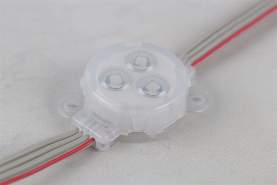 La lumière de point de pixel menée par profil en aluminium imperméabilisent le haricot de miracle d'IP67 30mm DMX512 RVB