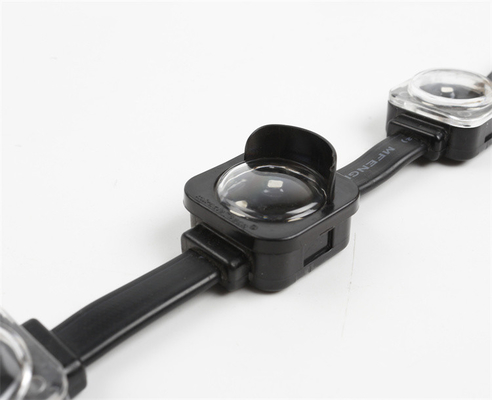 point IP67 imperméable léger 0.75W SMD3535 de pixel mené par RVB de 25mm