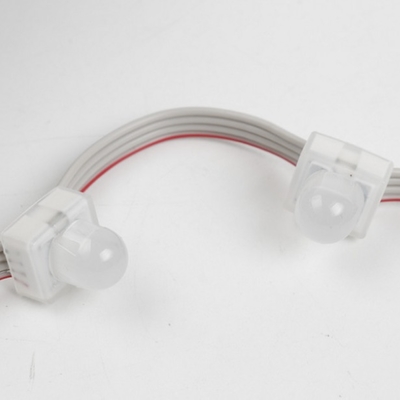 Lumières polychromes de l'enseigne 0.3w de la publicité DMX512 de pixel de DC12v IP67 12mm RVB 12MM LED