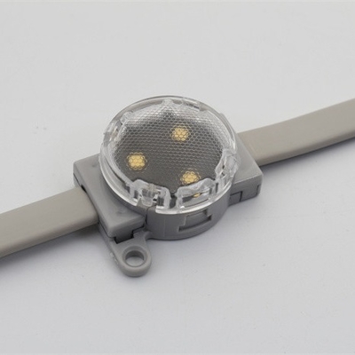 Décoration légère Smd3535 IP67 RGBW 1W DC12V de point de DMX512 30mm LED