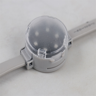 Le pixel de point de Smd3535 1.5W 40mm LED allume la décoration imperméable IP67 DC24V DMX512 de RVB