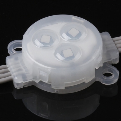 Point imperméable extérieur IP67 léger de 1W Smd3535 DMX512 DC12V 30mm RGBW LED
