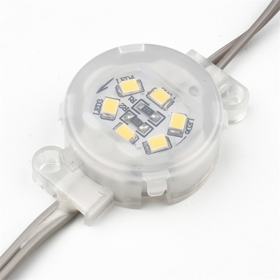 lumière simple IP67 imperméable extérieur de point de la couleur LED de 0.5W Smd2835 DC12V 30mm