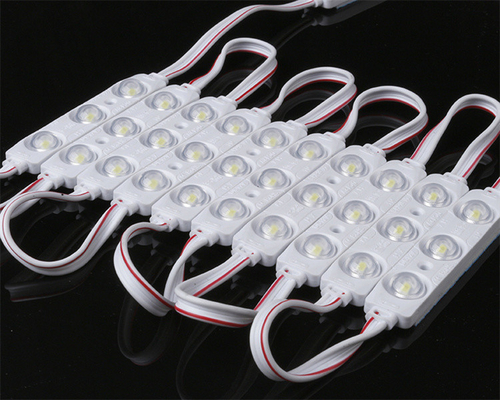 L'injection extérieure élevée du caisson lumineux RVB de module du signe smd2835 du module 0.6w de la puissance 12v 3Leds a mené des modules