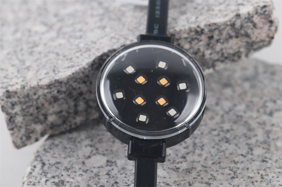 2W imperméable DC24V RGBW 50mm a mené la lumière de point avec la protection IP67