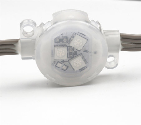 Lumière imperméable de point de RVB LED 30mm DC12V avec le haricot LED du miracle IP67