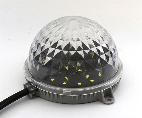80 mm 24 V imperméable à l'eau DMX multi couleur Décoration de Noël Journée de vacances Lumière de paysage RGB Pixel LED