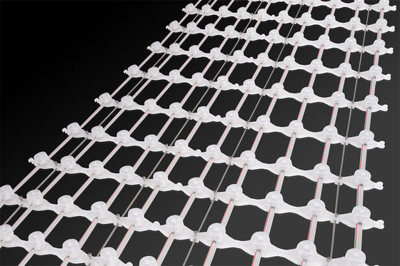 Flexible LED Mesh Curtain Screen Outdoor Display with IP67 Protection Class